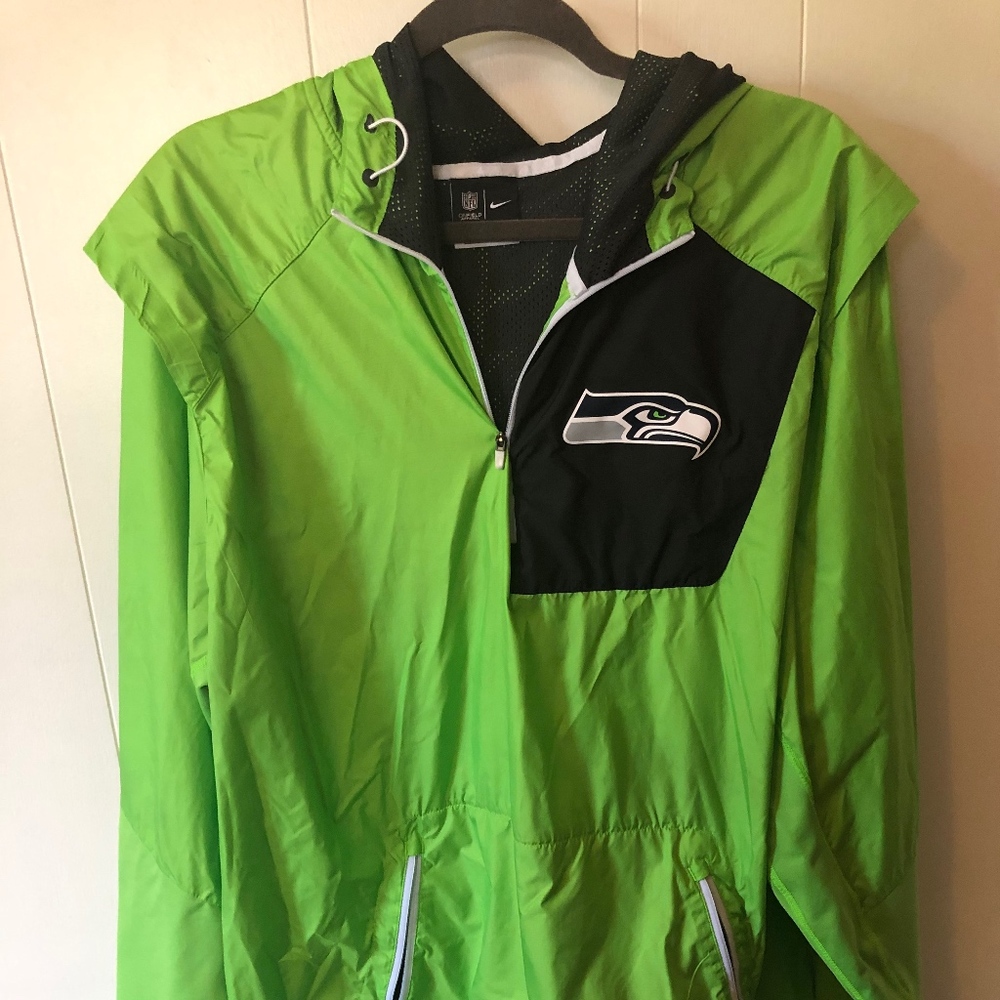 Nike Seahawks Onfield Apparel pullover jacket